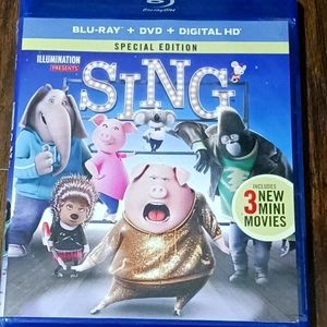 SING Special Edition on BLU-RAY + DVD